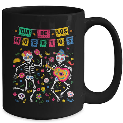 Dia De Los Muertos 2024 Mexican Skeleton Dancing Men Women Mug | teecentury
