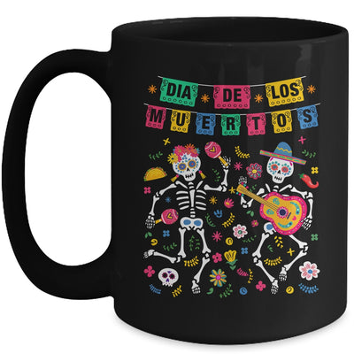 Dia De Los Muertos 2024 Mexican Skeleton Dancing Men Women Mug | teecentury