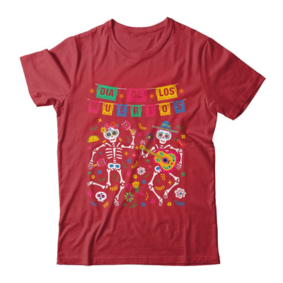 Dia De Los Muertos 2024 Mexican Skeleton Dancing Men Women Shirt & Hoodie | teecentury
