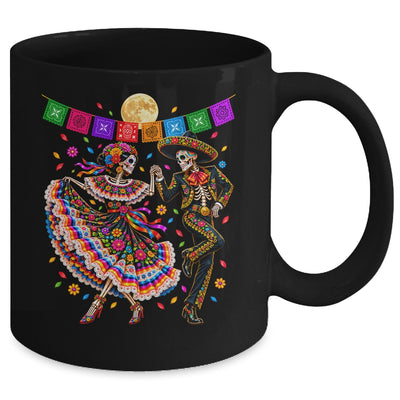 Dia De Los Muertos Dancing Skull Day Of The Dead Men Women Mug | teecentury