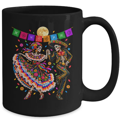 Dia De Los Muertos Dancing Skull Day Of The Dead Men Women Mug | teecentury