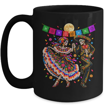 Dia De Los Muertos Dancing Skull Day Of The Dead Men Women Mug | teecentury