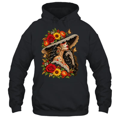Dia De Los Muertos Flower Catrina Day Of The Dead Women Shirt & Tank Top | teecentury