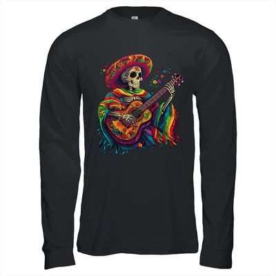 Dia De Los Muertos Mexican Skeletons Instrumentalist Dancing Shirt & Hoodie | teecentury