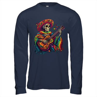 Dia De Los Muertos Mexican Skeletons Instrumentalist Dancing Shirt & Hoodie | teecentury