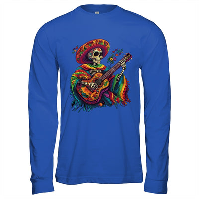 Dia De Los Muertos Mexican Skeletons Instrumentalist Dancing Shirt & Hoodie | teecentury