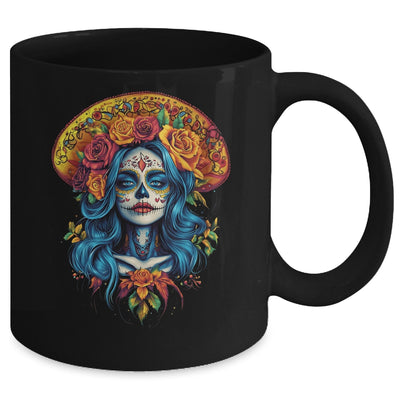 Dia De Los Muertos Skeletons Dancing Mexican Day Of Dead Mug | teecentury
