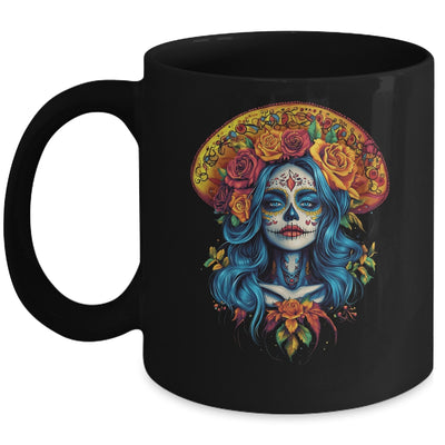 Dia De Los Muertos Skeletons Dancing Mexican Day Of Dead Mug | teecentury