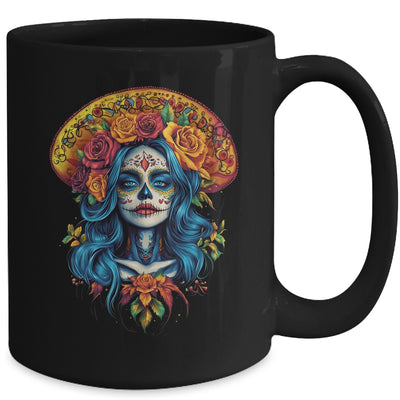 Dia De Los Muertos Skeletons Dancing Mexican Day Of Dead Mug | teecentury