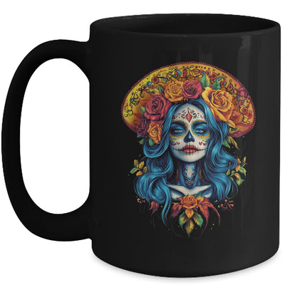 Dia De Los Muertos Skeletons Dancing Mexican Day Of Dead Mug | teecentury