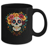 Dia De Los Muertos Sugar Skull Mexican Halloween Costume Mug | teecentury