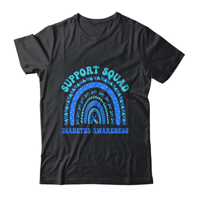 Diabetes Blue Support Squad Diabetes Awareness Shirt & Hoodie | teecentury