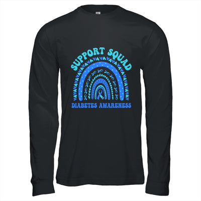 Diabetes Blue Support Squad Diabetes Awareness Shirt & Hoodie | teecentury
