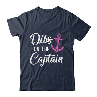 Dibs On The Captain Funny Boating Captain Wife Shirt & Tank Top | teecentury