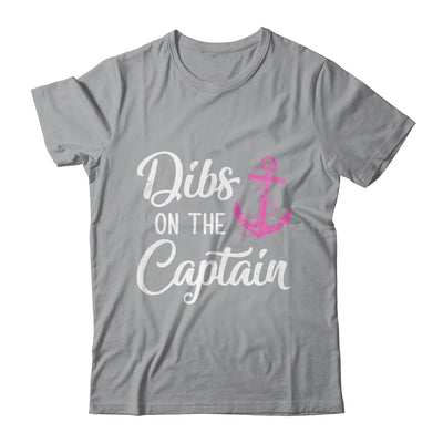 Dibs On The Captain Funny Boating Captain Wife Shirt & Tank Top | teecentury