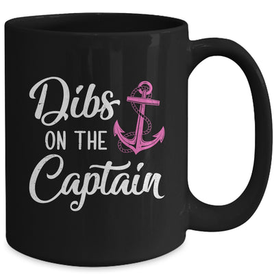 Dibs On The Captain Funny Boating Captain Wife Mug | teecentury