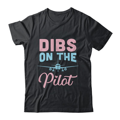 Dibs On The Pilot's Wife Funny Airman's Wife Girlfriend Shirt & Tank Top | teecentury