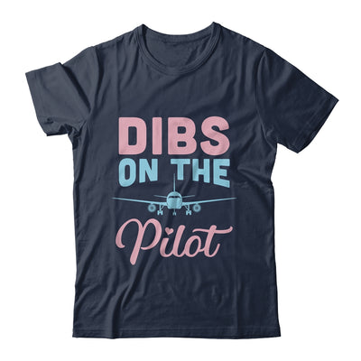 Dibs On The Pilot's Wife Funny Airman's Wife Girlfriend Shirt & Tank Top | teecentury