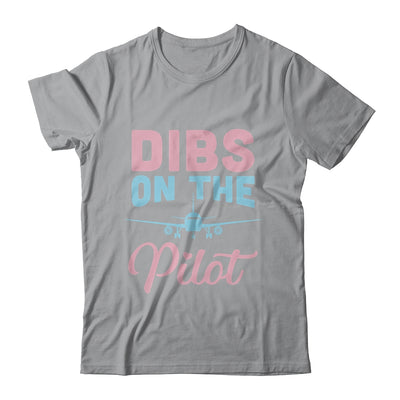 Dibs On The Pilot's Wife Funny Airman's Wife Girlfriend Shirt & Tank Top | teecentury