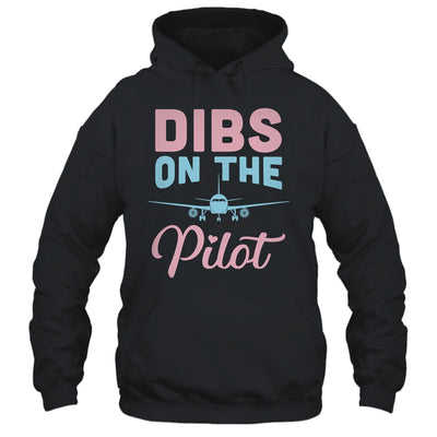 Dibs On The Pilot's Wife Funny Airman's Wife Girlfriend Shirt & Tank Top | teecentury