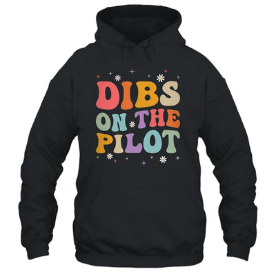 Dibs On The Pilot's Wife Funny Pilot's Girlfriend Wife Shirt & Tank Top | teecentury