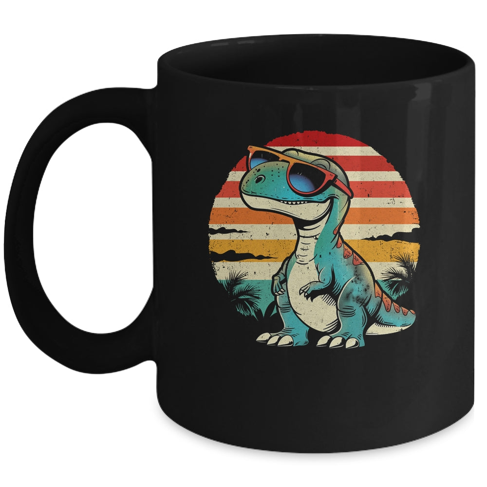 Dinosaur T-Rex Retro Novelty Men Kids Women Funny Dinosaur Mug | teecentury