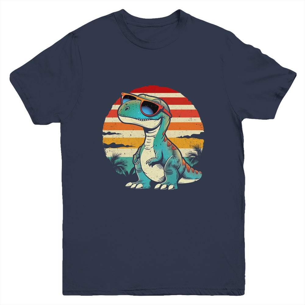 Dinosaur T-Rex Retro Novelty Men Kids Women Funny Dinosaur Youth Shirt | teecentury