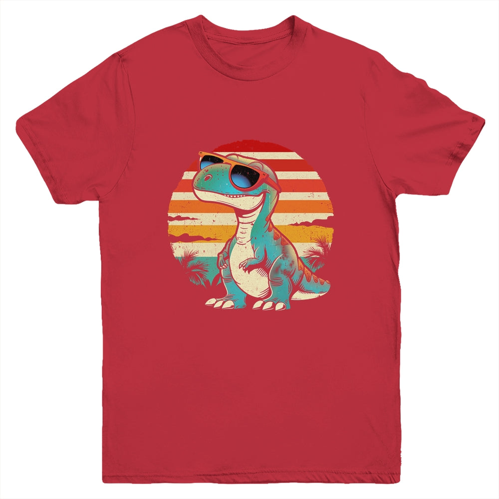 Dinosaur T-Rex Retro Novelty Men Kids Women Funny Dinosaur Youth Shirt | teecentury
