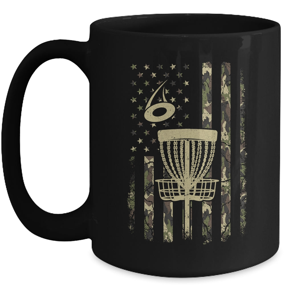 Disc Golf Basket Flag Design For Men Woemn Disc Golfers Mug | teecentury