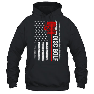 Disc Golf Player American Flag Disc Golf For Men Women Shirt & Tank Top | teecentury
