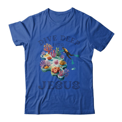 Dive Deep Into Jesus VBS Christian Scuba Diving Underwater Shirt & Tank Top | teecentury