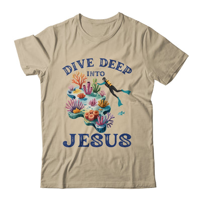 Dive Deep Into Jesus VBS Christian Scuba Diving Underwater Shirt & Tank Top | teecentury