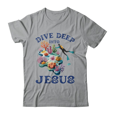 Dive Deep Into Jesus VBS Christian Scuba Diving Underwater Shirt & Tank Top | teecentury