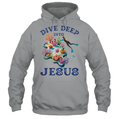 Dive Deep Into Jesus VBS Christian Scuba Diving Underwater Shirt & Tank Top | teecentury