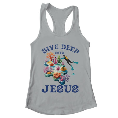 Dive Deep Into Jesus VBS Christian Scuba Diving Underwater Shirt & Tank Top | teecentury