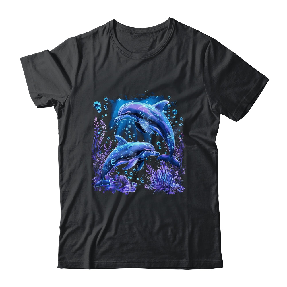 Dolphin Lover Ocean Zoology Zookeeper Marine Biologist Shirt & Tank Top | teecentury