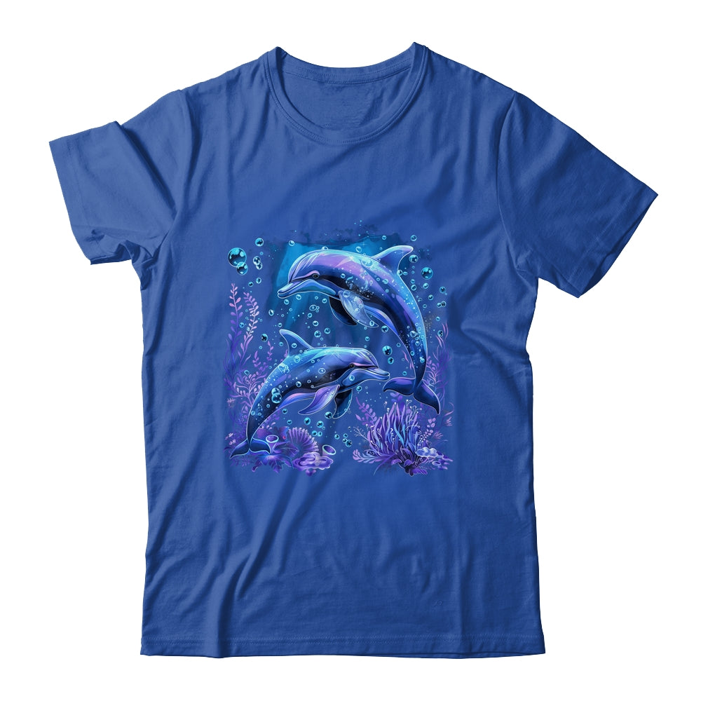 Dolphin Lover Ocean Zoology Zookeeper Marine Biologist Shirt & Tank Top | teecentury