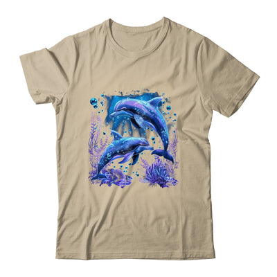 Dolphin Lover Ocean Zoology Zookeeper Marine Biologist Shirt & Tank Top | teecentury