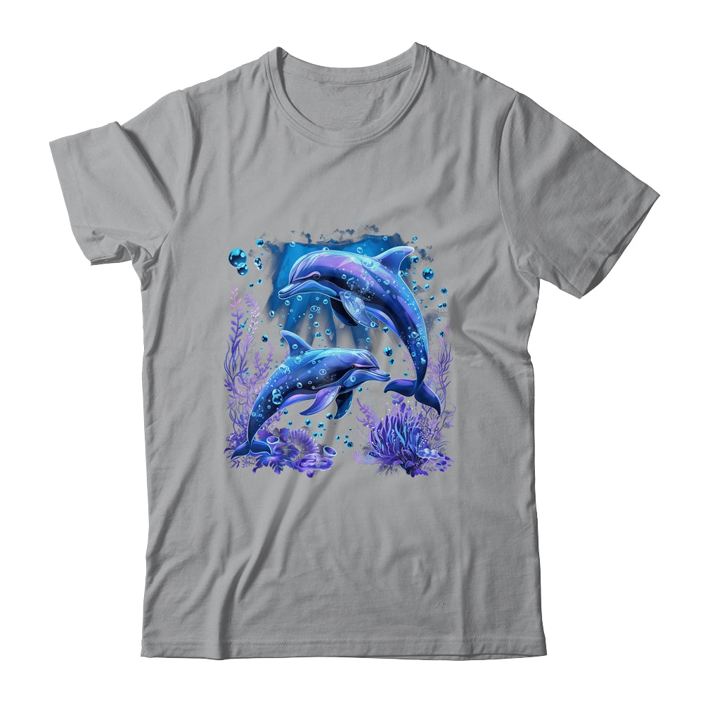 Dolphin Lover Ocean Zoology Zookeeper Marine Biologist Shirt & Tank Top | teecentury