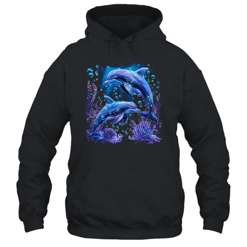 Dolphin Lover Ocean Zoology Zookeeper Marine Biologist Shirt & Tank Top | teecentury