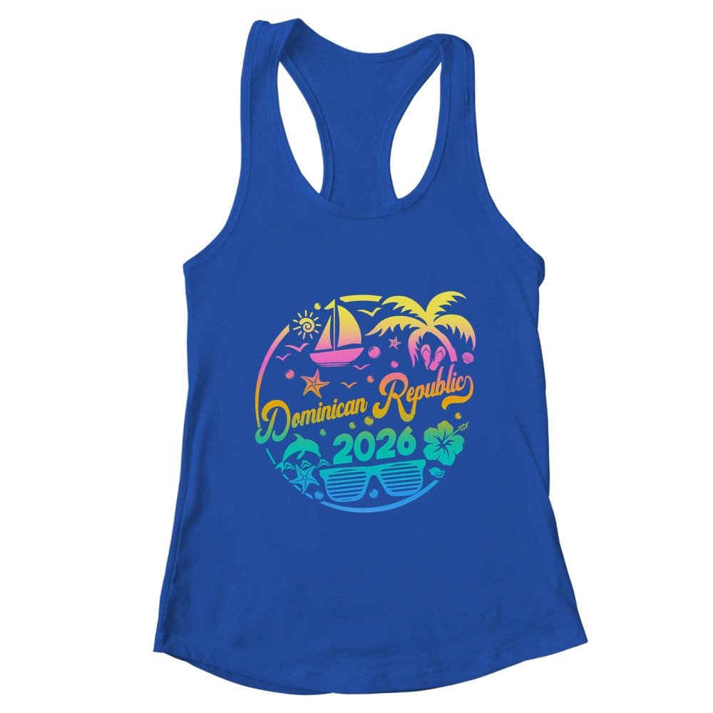 Dominican Republic 2026 Family Vacation Beach Matching Group Shirt & Tank Top | teecentury