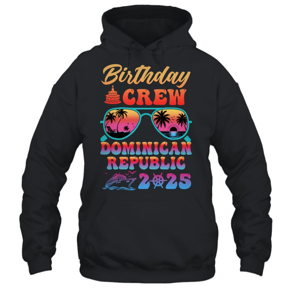 Dominican Republic Birthday Crew Vacation Cruise 2025 Summer Trip Group Shirt & Tank Top | teecentury