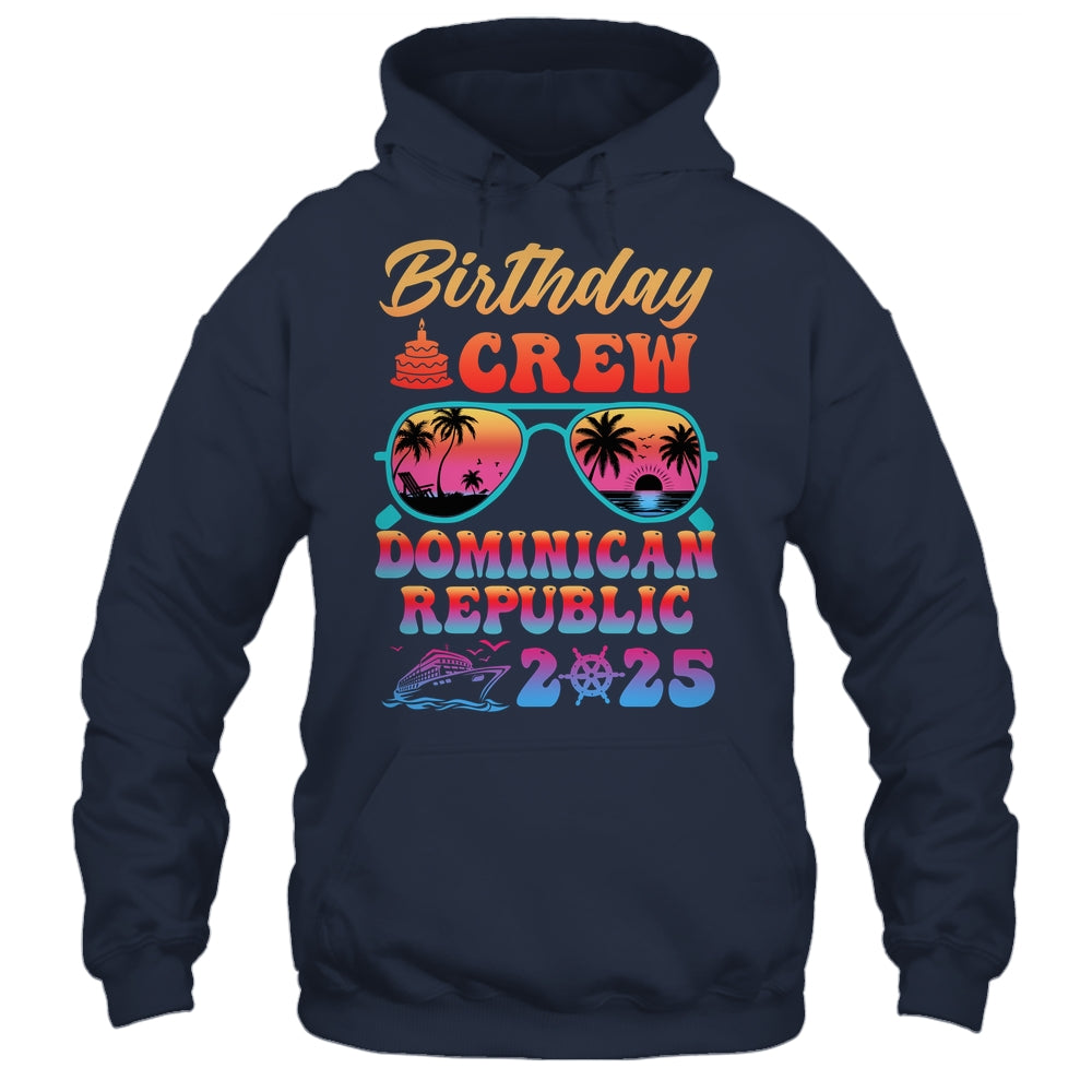 Dominican Republic Birthday Crew Vacation Cruise 2025 Summer Trip Group Shirt & Tank Top | teecentury