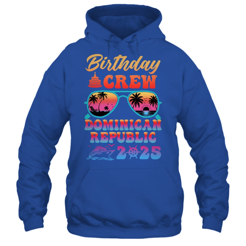 Dominican Republic Birthday Crew Vacation Cruise 2025 Summer Trip Group Shirt & Tank Top | teecentury