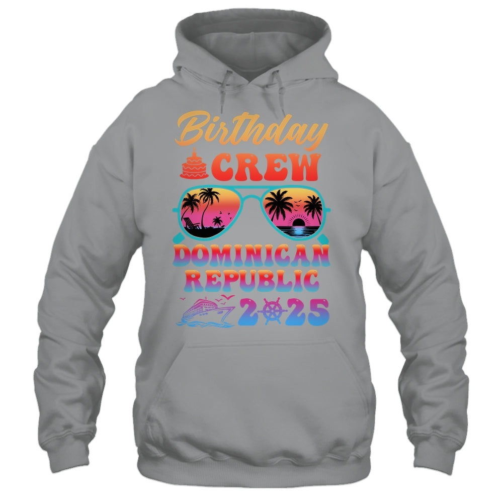 Dominican Republic Birthday Crew Vacation Cruise 2025 Summer Trip Group Shirt & Tank Top | teecentury
