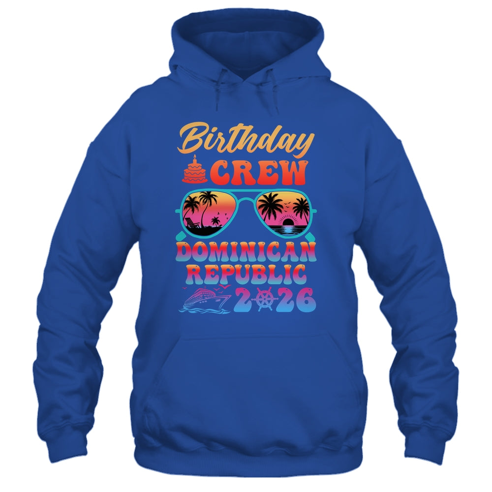 Dominican Republic Birthday Crew Vacation Cruise 2026 Summer Trip Group Shirt & Tank Top | teecentury