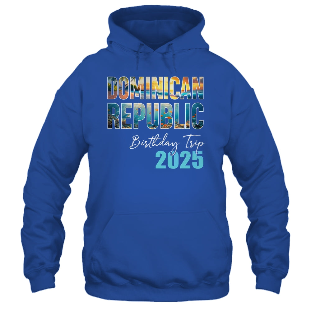 Dominican Republic Birthday Trip 2025 Vacation Party Crew Cruise Shirt & Tank Top | teecentury