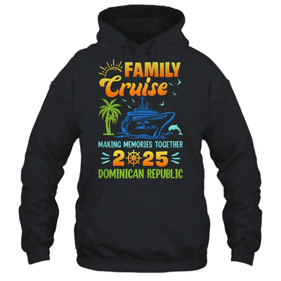 Dominican Republic Cruise 2025 Family Friends Group Vacation Matching Shirt & Tank Top | teecentury