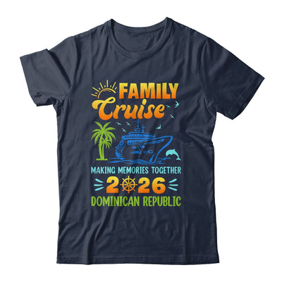 Dominican Republic Cruise 2026 Family Friends Group Vacation Matching Shirt & Tank Top | teecentury