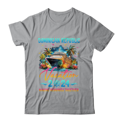 Dominican Republic Family Vacation 2024 Matching Group Summmer Shirt & Tank Top | teecentury